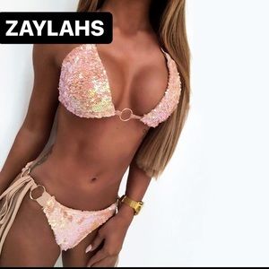 ONE WEEK SALE sexy sequenced bikini